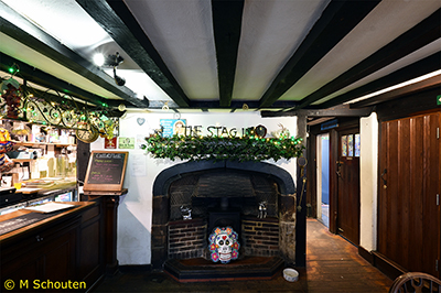 Fireplace in rear of Front Bar.  by Michael Schouten. Published on 17-02-2020